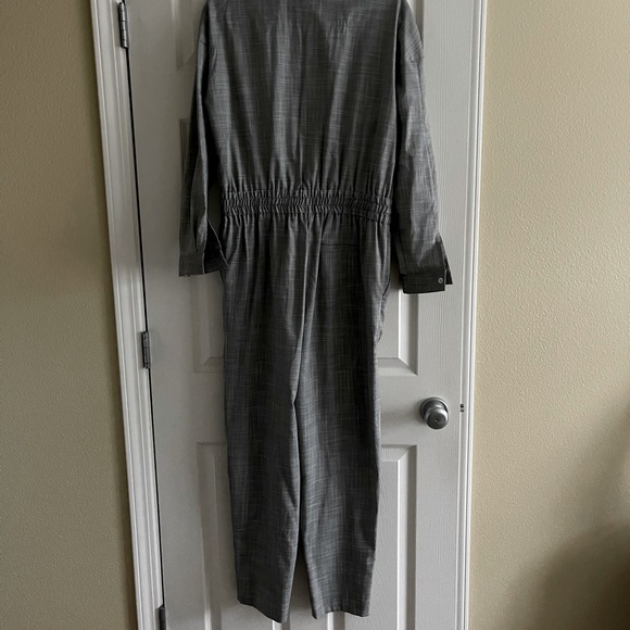 TopShop Gray Tie Jumpsuit (size 10) - Picture 2 of 7